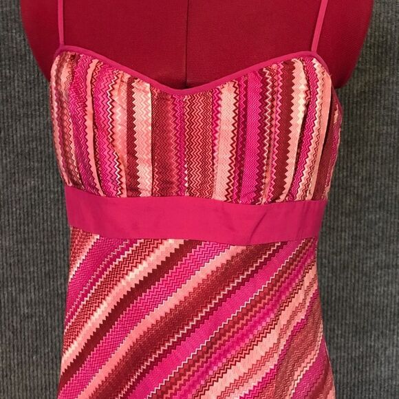 ANTONIO MELANI Pink Striped Dress - Picture 9 of 12
